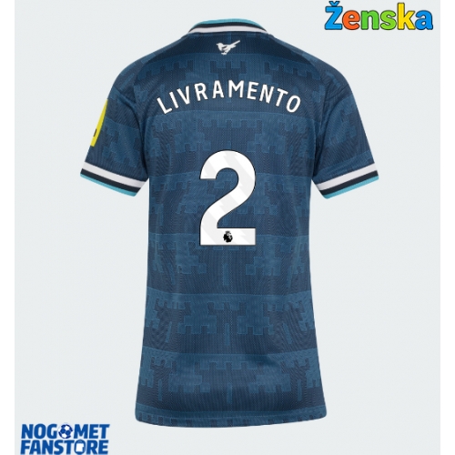 Newcastle United Tino Livramento #2 Gostujuci Dres za Ženska 2026-27 Kratak Rukav